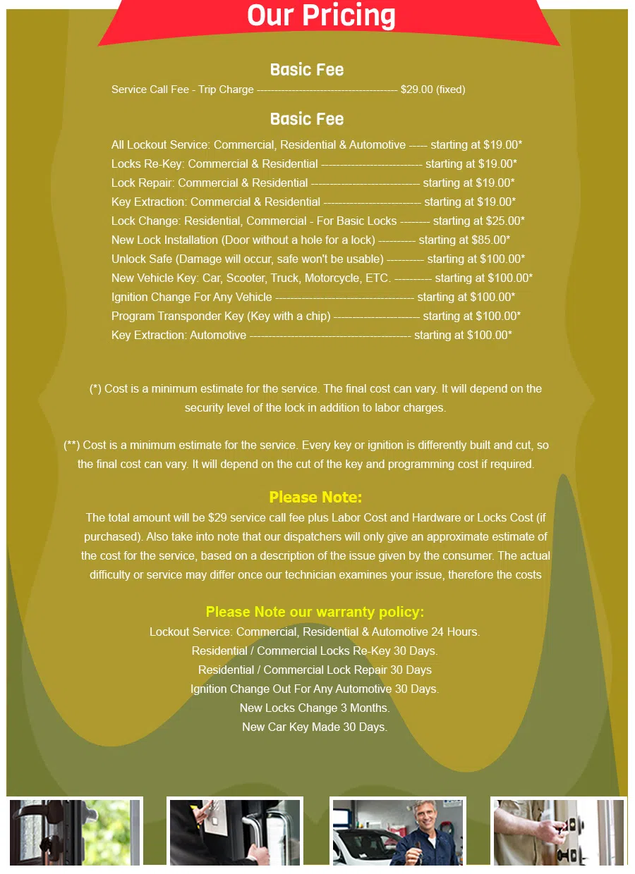 St Petersburg Lock And Key St Petersburg, FL 727-378-0475